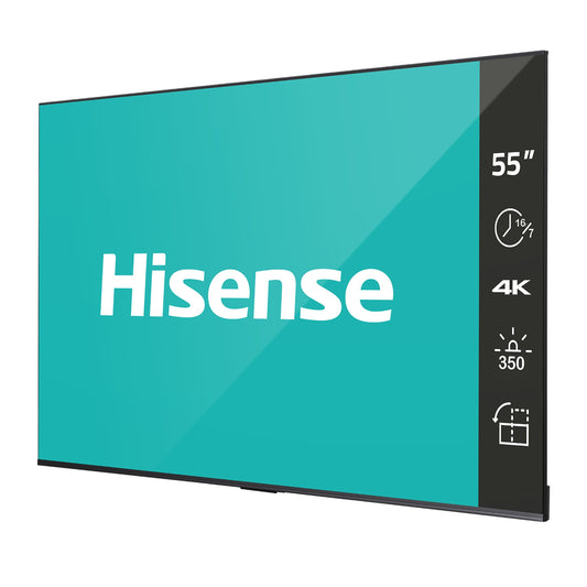 HS-55DP30FE - Hisense 55DP30FE 55 UHD Digital Signage 350nit 16 x 7 Android 9