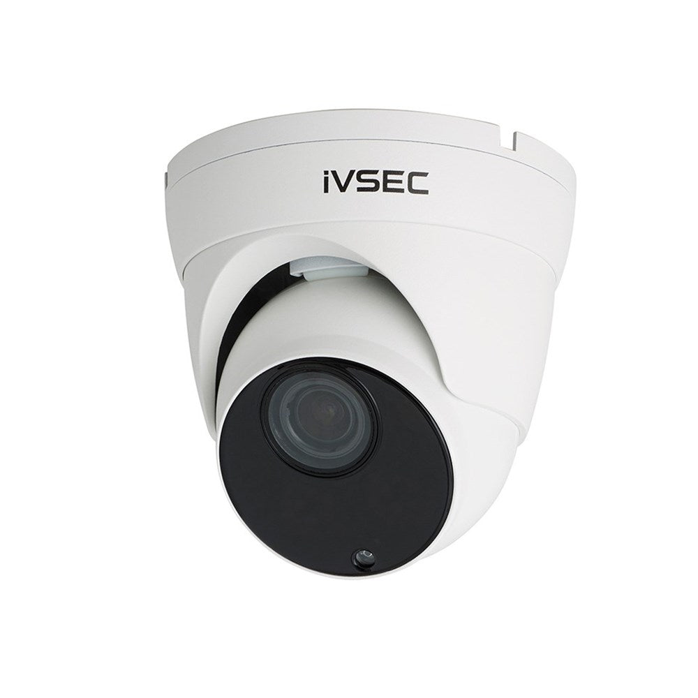 IVSEC TURRET IP CAMERA 8MP 3.6MM-12 MM MOTORISED LENS 25FPS POE IP66 45M IR