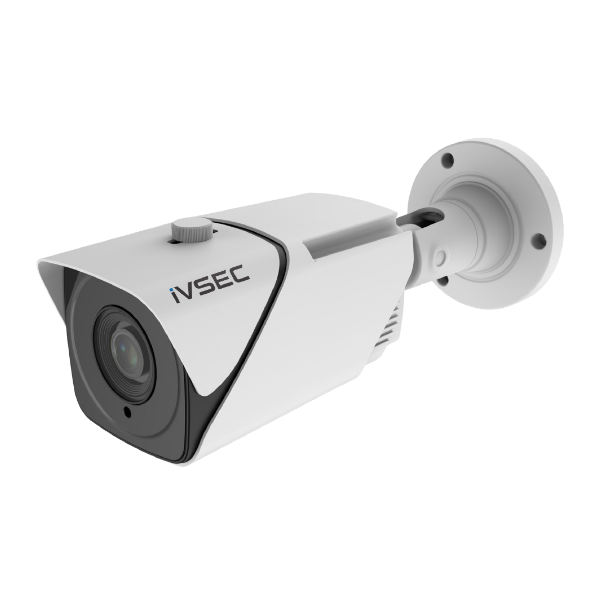 IVSEC BULLET IP CAMERA 8MP 5MM-50MM MOTORISED LENS 25FPS  POE IP66 80M IR IVS LPR