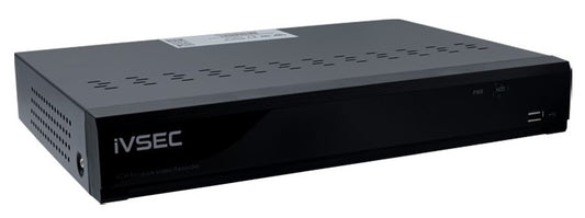 IVNR008XB - IVSEC NR008XB NVR 8 CHANNELS 8MP 8 x POE PORTS 1 BAY H265 4K HDMI BASIC IVS