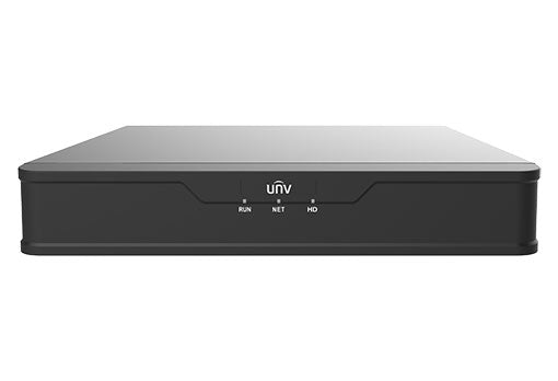 UNV NVR301-04X-P4 8CH 1 SATA 4 xPoE 1U H265 & 4K