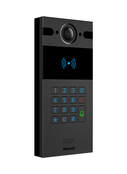 AK-R25K-BLACK - SIP INTERCOM WITH KEYPAD AND RF CARD READER BLACK