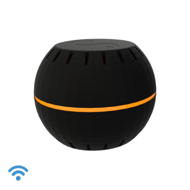 SHELLY WIFI HUMIDITY AND TEMPERATURE SENSOR - BLACK