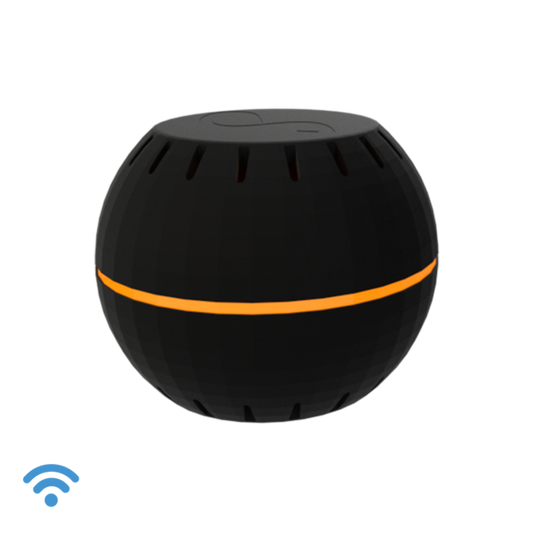 SHELLY WIFI HUMIDITY AND TEMPERATURE SENSOR - BLACK