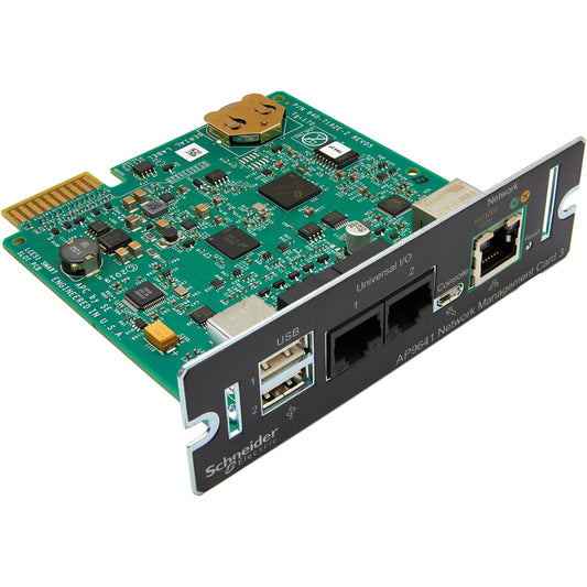 APC Network Management Card 3 With Environmental Monitoring, Suitable For Smart-UPS with a SmartSlot or SUM, SURTA, SURTD, SMT, SMX & SRT Series