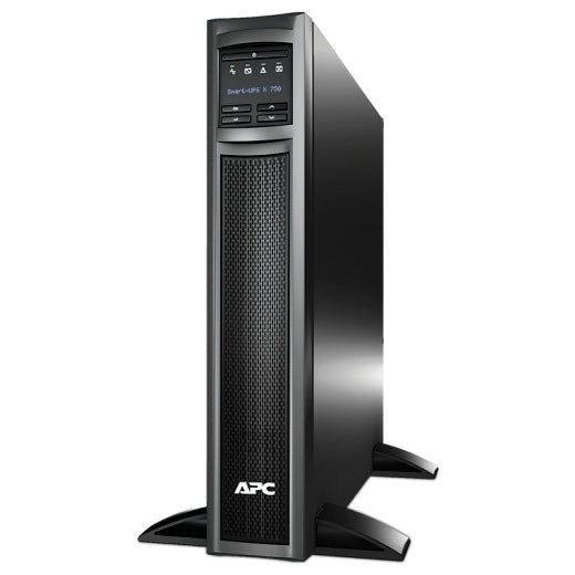 APC Smart-UPS X 750VA/600W Line Interactive UPS, 2U RM/Tower, 230V/10A Input, 8x IEC C13 Outlets, Lead Acid Battery, SmartSlot