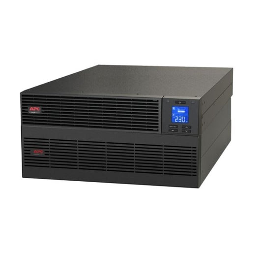 APC Easy UPS 10000VA/10000W Online UPS, 5U RM, 230V/HW Input, 1x HW Outlets, Lead Acid Battery, W/ Battery Pack, W/ Rail Kit