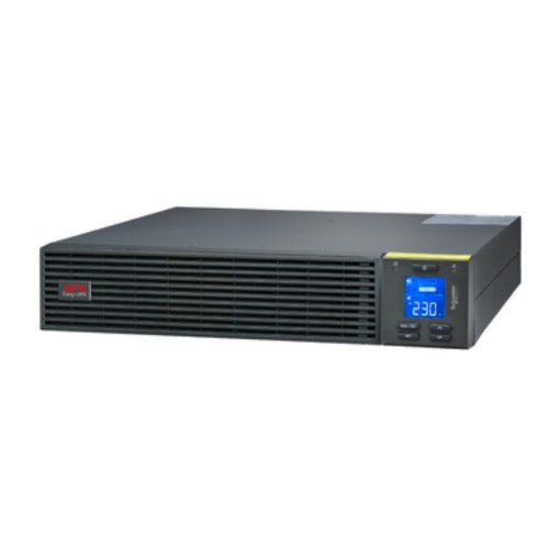 SRV2KRIRK-E - APC Easy UPS On-Line, 2000VA/1800W, Rackmount 2U, 230V, 4x IEC C13 outlets, Intelligent Card Slot, LCD, W/ rail kit