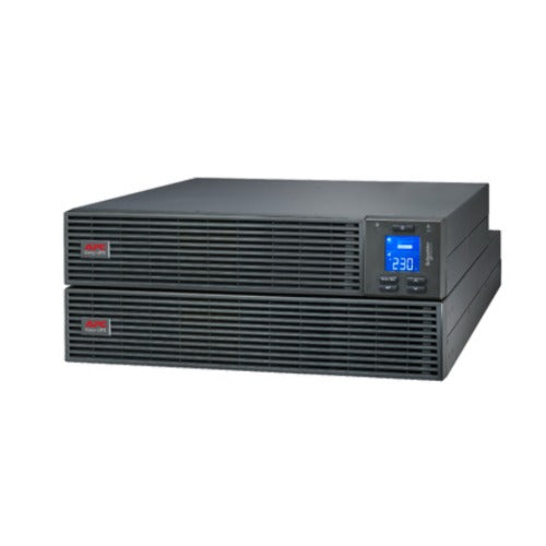SRV3KRILRK-E - APC Easy UPS 3000VA/2700W Online UPS, 4U Rackmount, 230V/16A Input, 4x IEC C13 Outlets, Lead Acid Battery, W/ Battery Pack, W/ Rail Kit