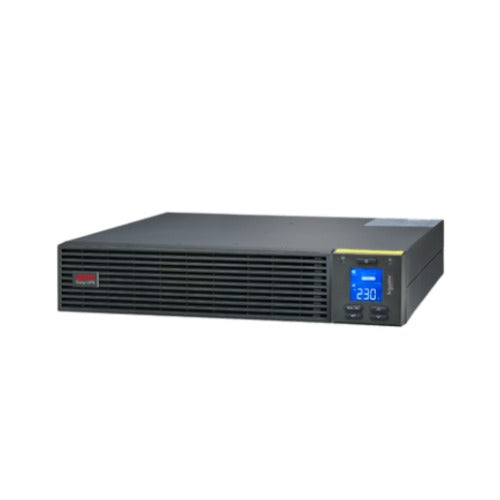 SRV3KRIRK-E - APC Easy UPS 3000VA/2700W Online UPS, 2U Rackmount, 230V/16A Input, 1x IEC C19& 6x IEC C13 Outlets, Lead Acid Battery, W/ Rail Kit