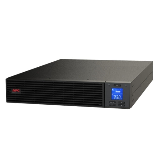 SRV3KRIRK - APC Easy UPS 3000VA/2400W Online UPS, 2U Rackmount, 230V/16A Input, 1x IEC C19& 6x IEC C13 Outlets, Lead Acid Battery, W/ Rail Kit