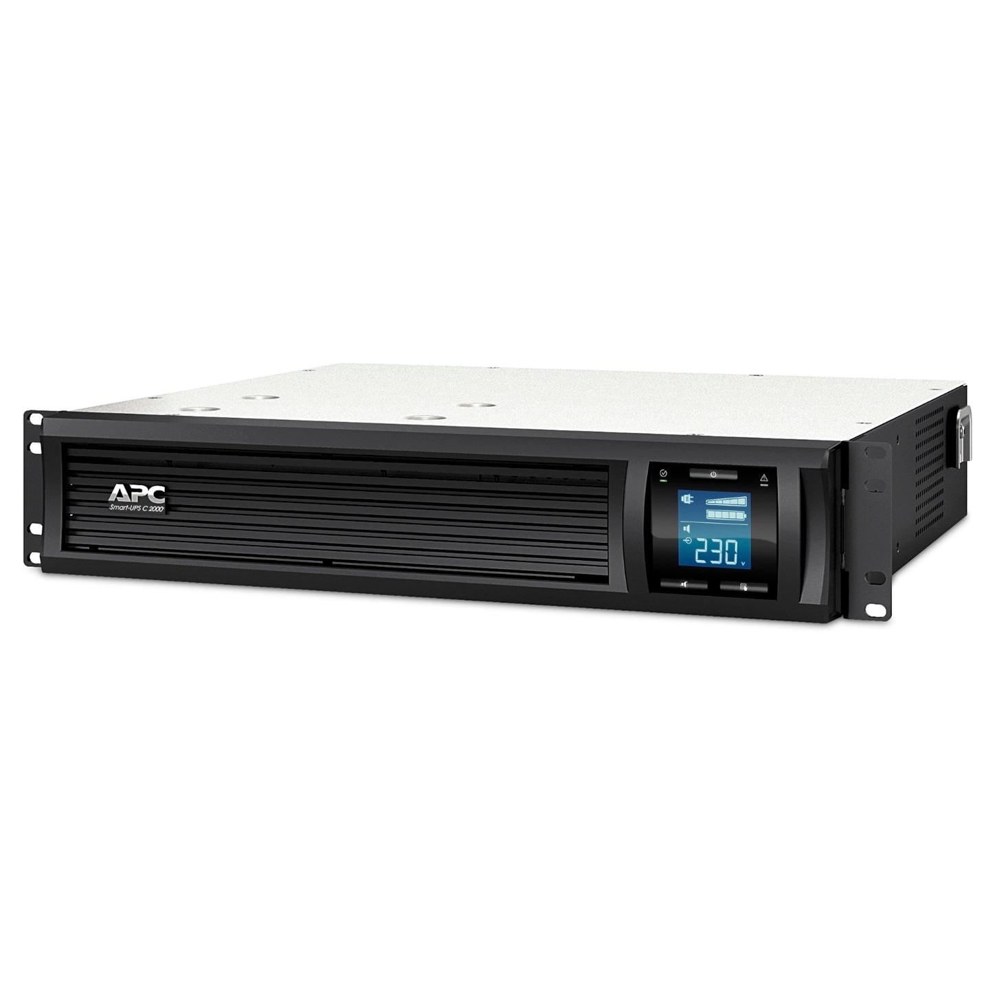 APC Smart-UPS C 2000VA/1300W Line Interactive UPS, 2U RM, 230V/16A Input, 6x IEC C13 Outlets, Lead Acid Battery, USB & Serial, Graphic LCD