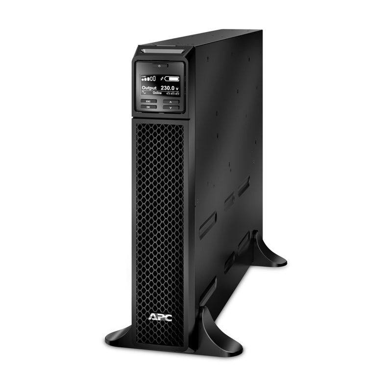 APC Smart-UPS 2200VA/1980W Online UPS, Tower, 230V/16A Input, 2x IEC C19 & 8x IEC C13 Outlets, Lead Acid Battery, SmartSlot, W/O Rail Kit