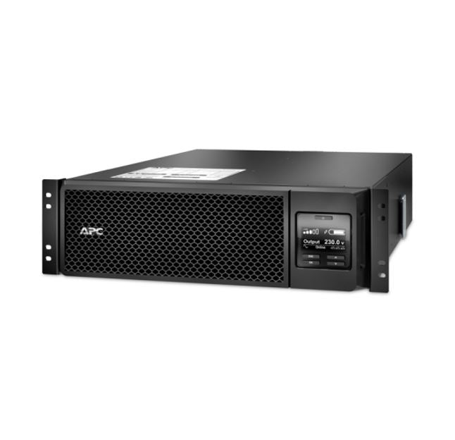 APC Smart-UPS 5000VA/4500W Online UPS, 3U RM, 230V/HW Input, 4x IEC C19 & 6x IEC C13 Outlets, Lead Acid Battery, Network & Smart Slot, W/ Rail Kit