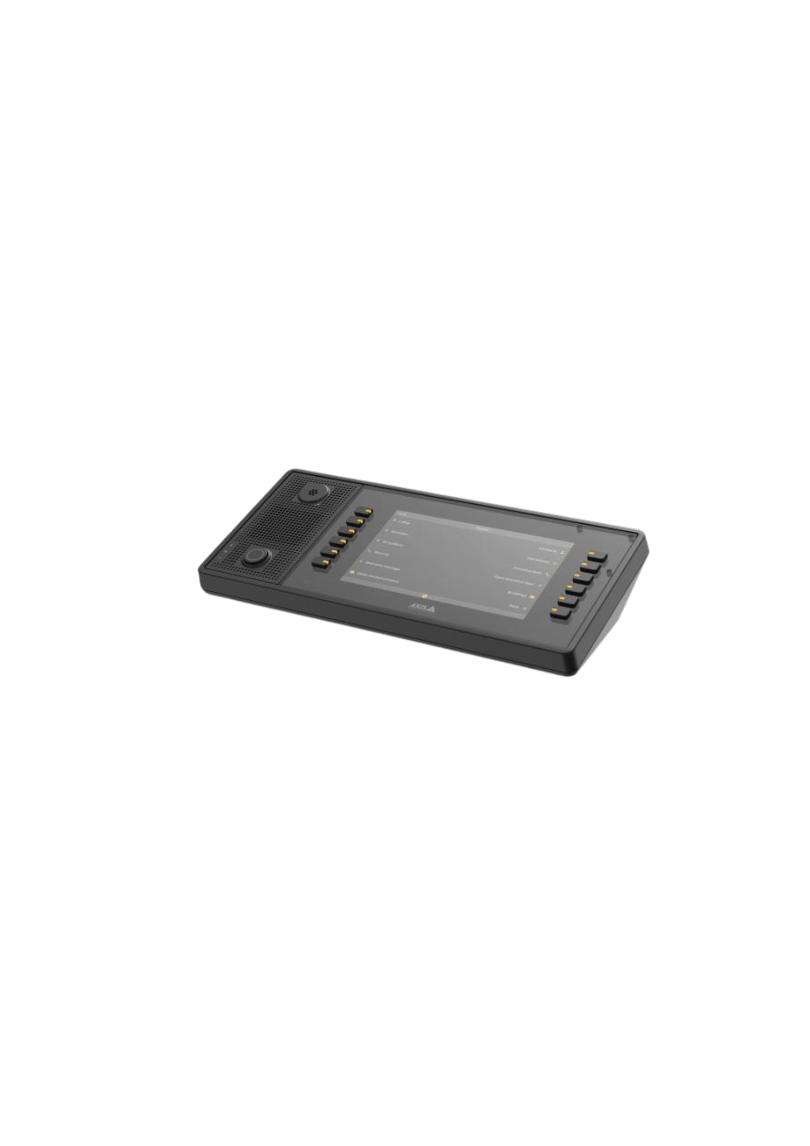 Think Box Console AXIS-C6110 Network Paging Console – Thinkbox Solutions