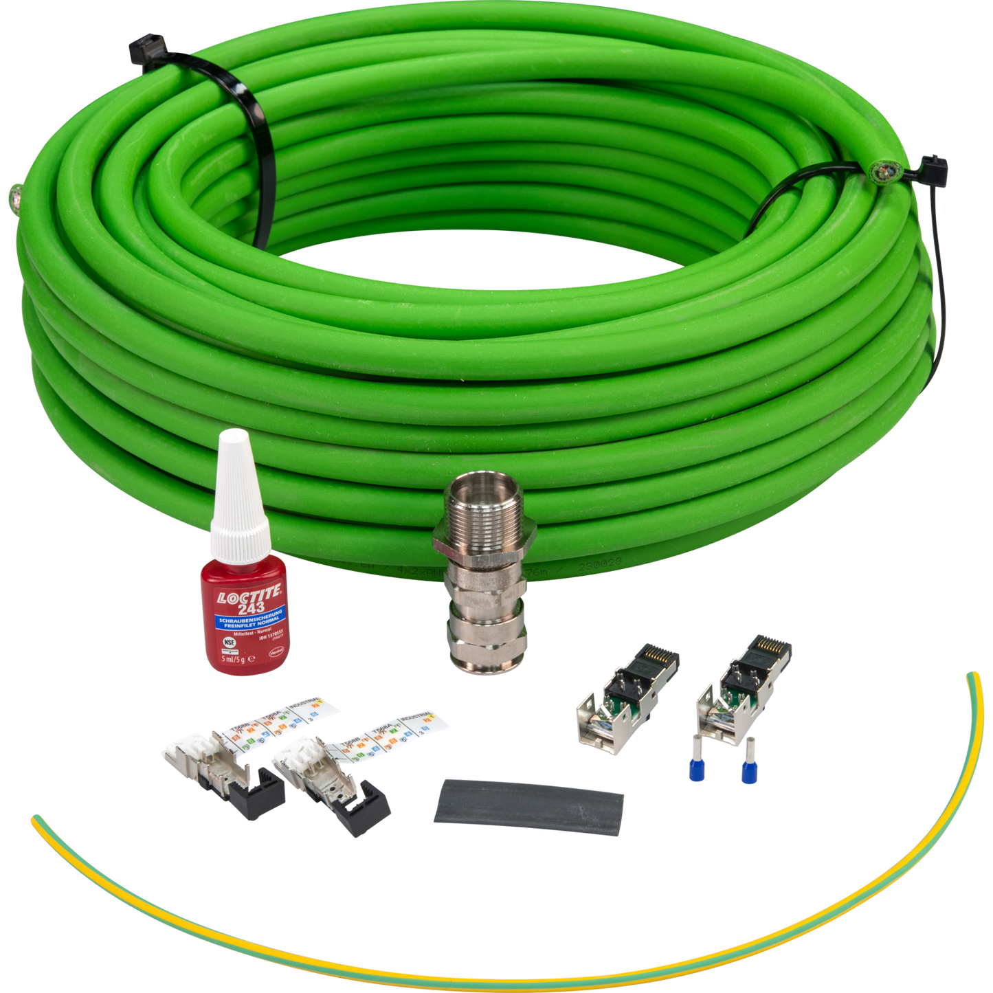 SKD02-T Non-armored Cable Kit 95m