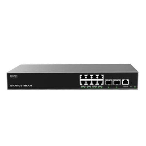 GR-GWN7811 - ENTERPRISE LAYER 3 MANAGED NETWORK SWITCH 8 X GIGE 2 X SFP