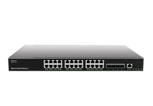 ENTERPRISE LAYER 3 MANAGED NETWORK SWITCH 24 X GIGE 4 X SFP