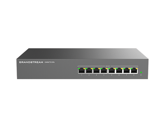 UNMANAGED NETWORK SWITCH 8 X GIGE 8 X POE