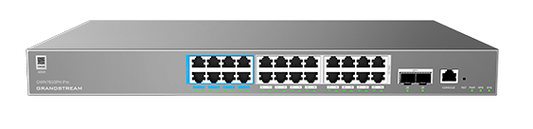 GR-GWN7803PHPRO - ENTERPRISE LAYER 2 MANAGED POE NETWORK SWITCH 24 X GIGE  2 X SFP 400 WATT POE