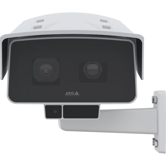 AXIS P1518-E DUAL LENS 8MP AND 2MP BOX CAMERA, DLPU, WDR, LIGHTFINDER