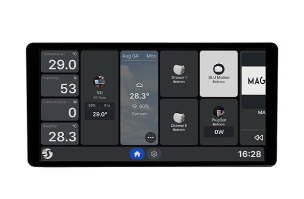SH-SHELLYWALLBX2I - SHELLY WALL DISPLAY X2I BLACK