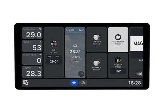 SH-SHELLYWALLBX2I - SHELLY WALL DISPLAY X2I BLACK